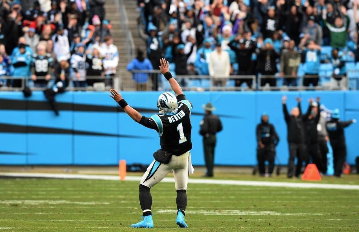 Carolina Panthers quarterback Cam Newton has long said he is happiest – and playing at his best –when he is both running and throwing the ball. His 11-4 Panthers will make the NFL playoffs regardless of the outcome Sunday between the Falcons and Panthers.