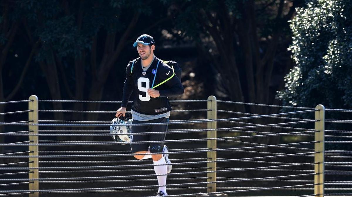 
Carolina Panthers kicker Graham Gano is a former high school track star who believes he could still run a 40-yard dash in the 4.5 range if he had to. The Panthers have him signed through 2017. 
