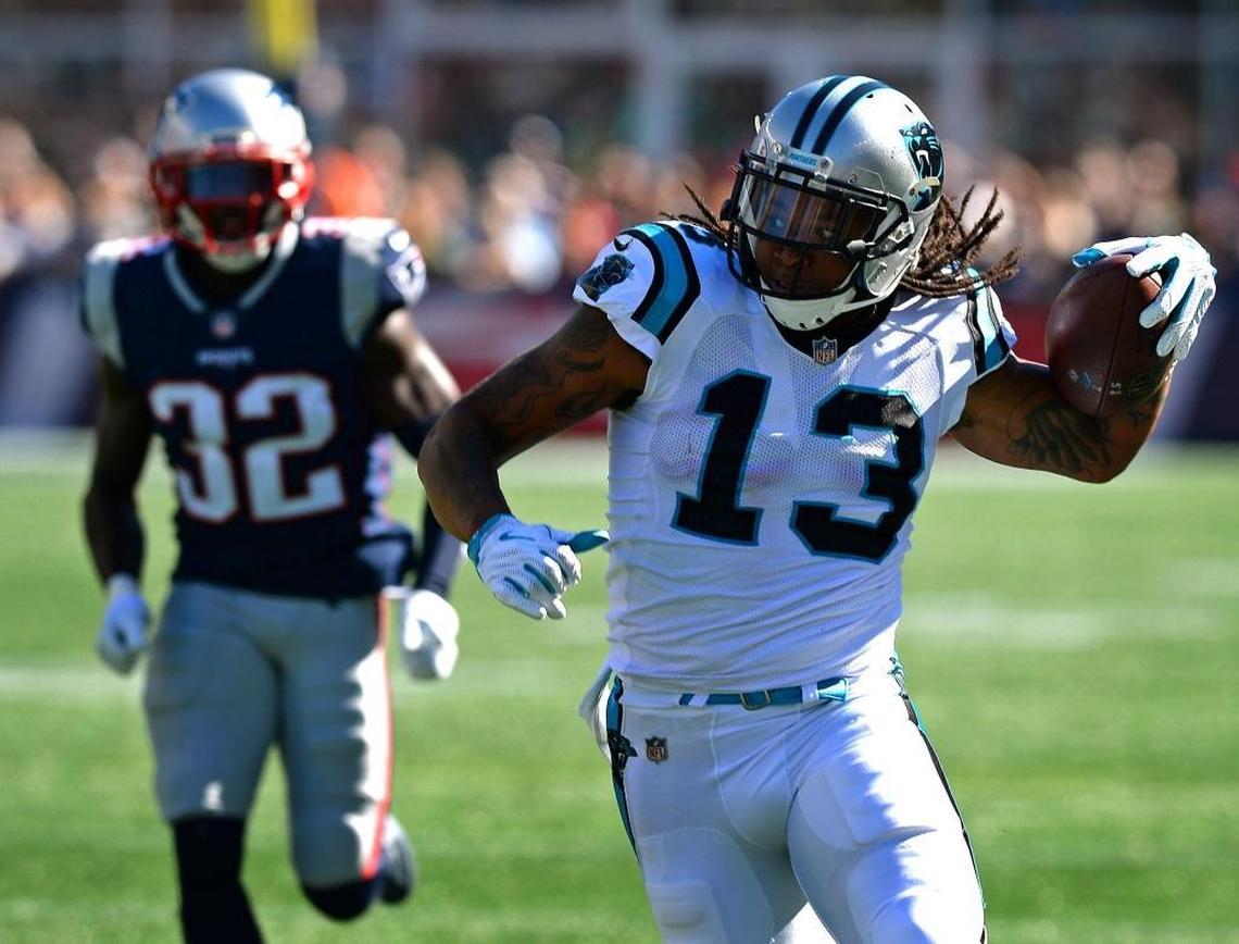 Carolina wide receiver Kelvin Benjamin had 475 yards receiving – best on the team – through the Panthers’ first eight games. His 32 receptions rank third behind Christian McCaffrey (49) and Devin Funchess (33).