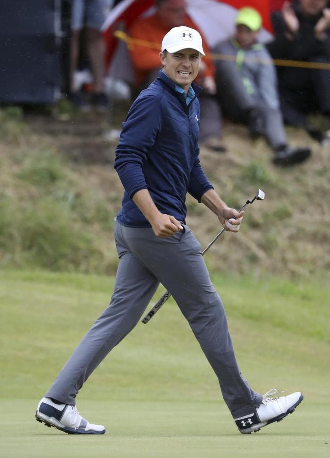 Jordan Spieth, 24, will attempt to win a career golfing “grand slam” at the PGA Championship in Charlotte. It is the hottest story in golf. Spieth has won the other three majors at least once.