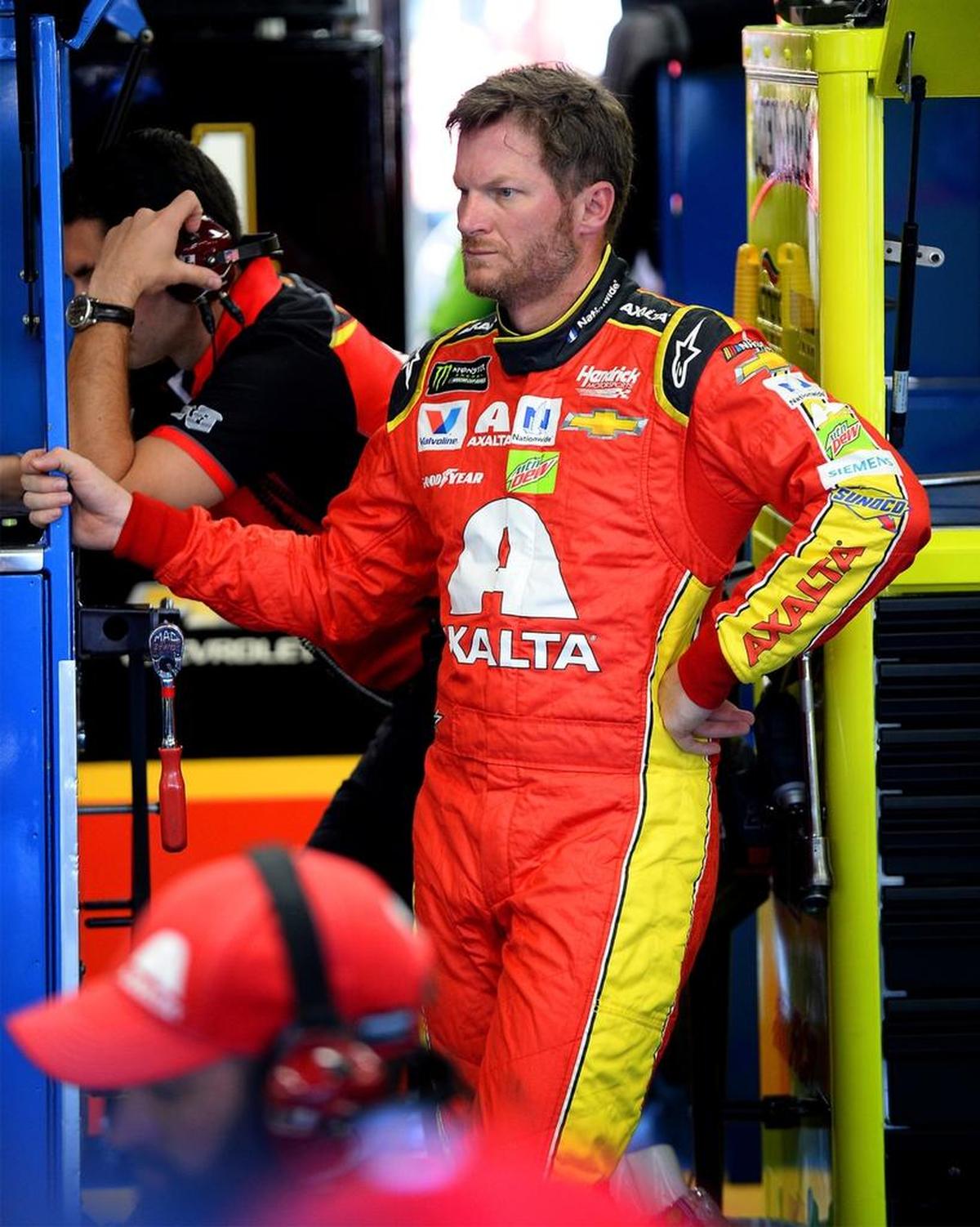 NASCAR driver Dale Earnhardt Jr. was angry after a practice for NASCAR’s all-star race on May 19th. Earnhardt said he is generally happier in his 40s than he was in his 20s but that he still gets irritated when his team doesn’t run near the front of races.