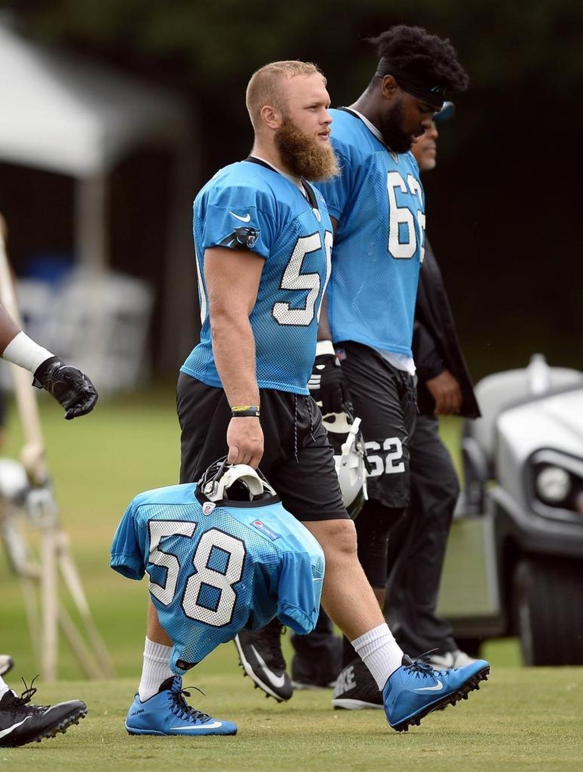 Among Ben Boulware’s rookie duties: supplying the linebackers’ meeting room with coffee and carrying star linebacker Thomas Davis’s pads and jersey after practice.