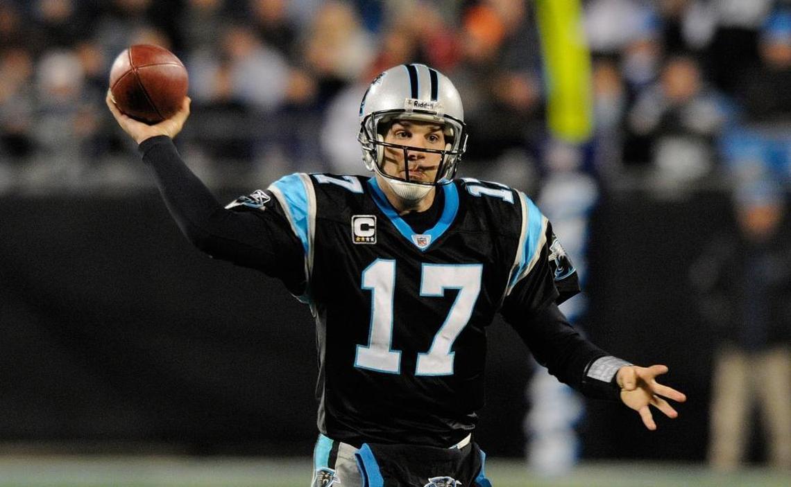 Jake Delhomme still leads the Panthers in number of all-time playoff wins by a quarterback, with five.