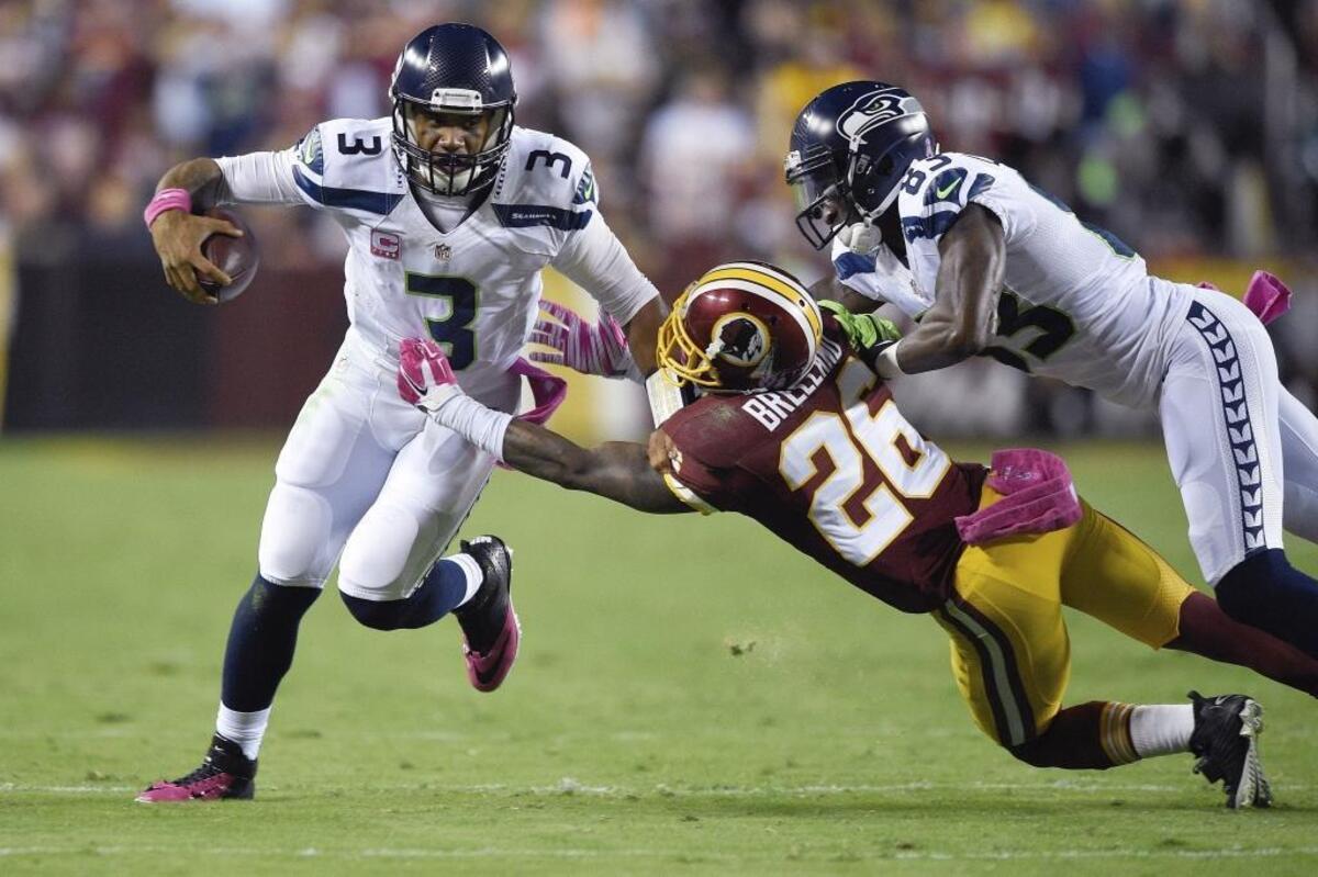 The Carolina Panthers agreed to terms with Bashaud Breeland (26) to a three-year, $24 million contract, only to rescind the offer last week when Breeland failed his physical.