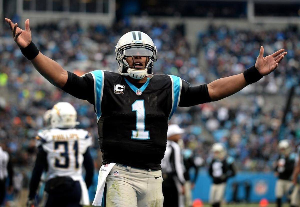 Carolina Panthers quarterback Cam Newton led the team to a 15-1 record in 2015 — a seven-game difference compared to Scott Fowler's 8-8 prediction.
