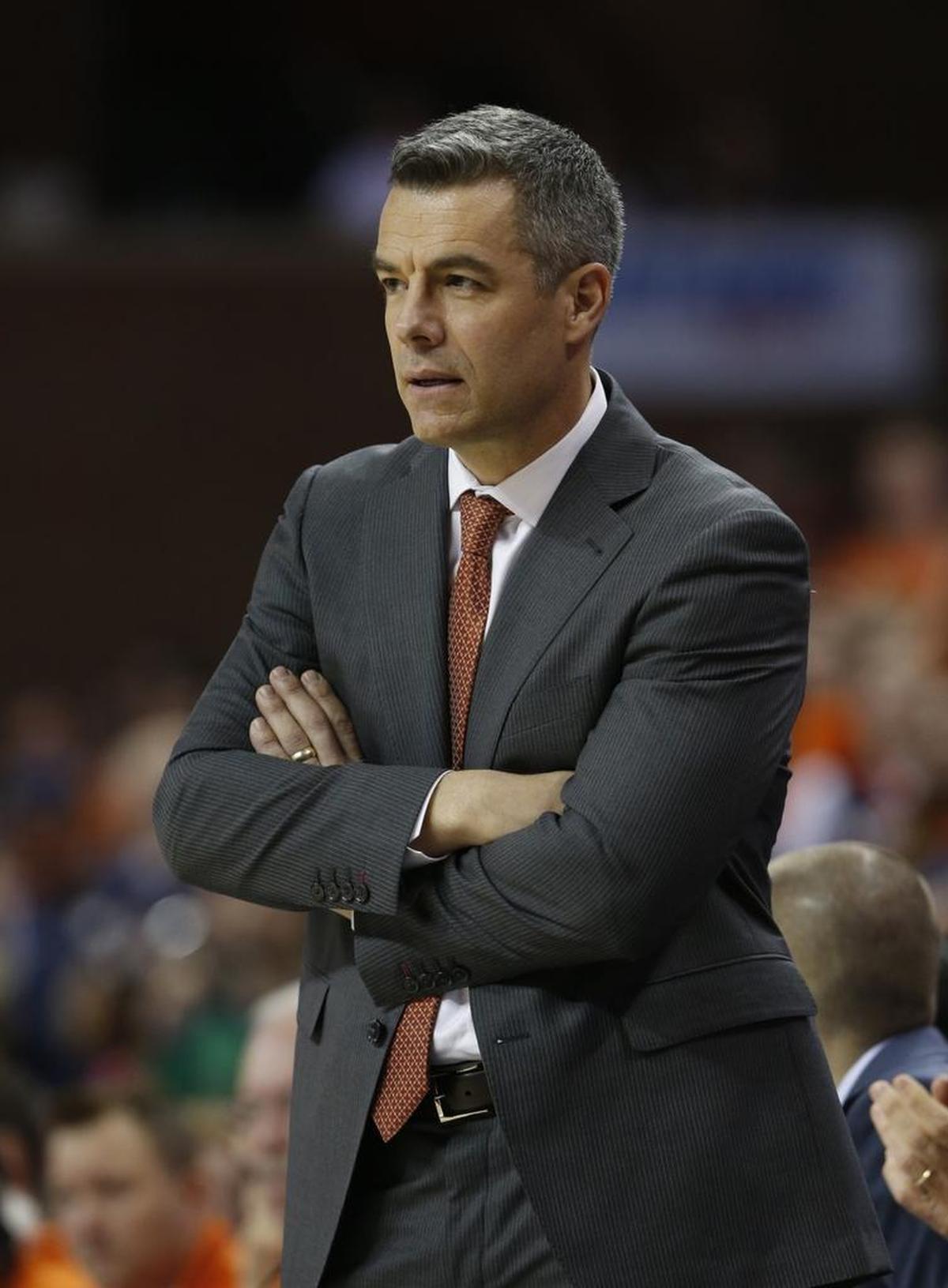 Virginia head coach Tony Bennett has directed his team to three outright ACC regular-season championships in the past five years. The Cavaliers (31-2) have already set a school record for wins this season.