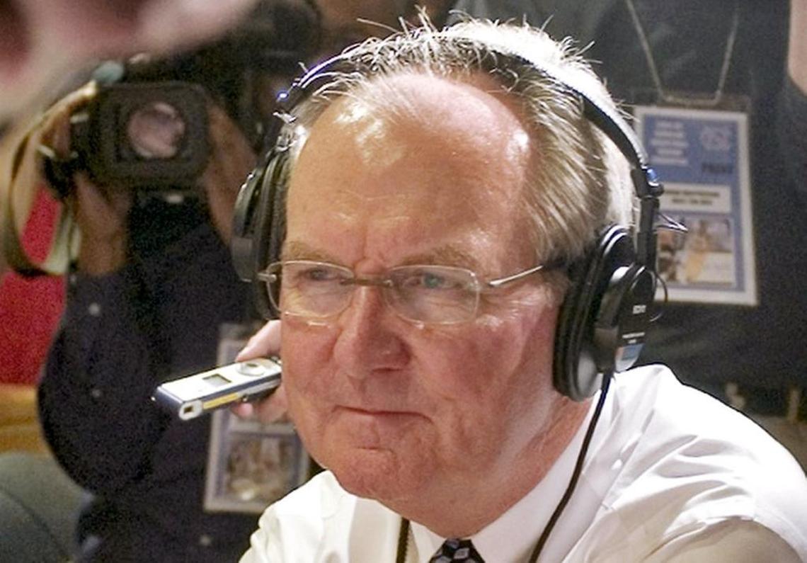 Woody Durham was the radio play-by-play voice for the North Carolina Tar Heels from 1971-2011.