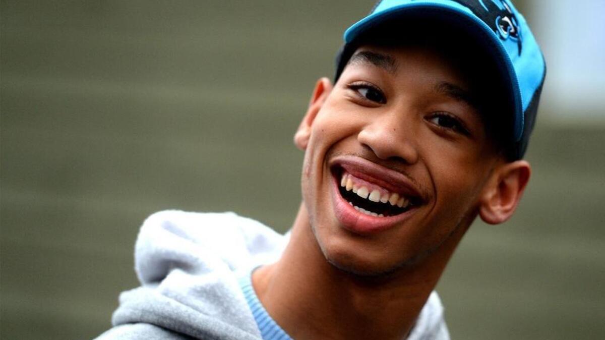 Chancellor Lee Adams is a Panthers fan and likes to wear a Carolina Panthers hat. Adams, 16, is the son of former Carolina Panthers wide receiver Rae Carruth and the late Cherica Adams. His tragic birth circumstances caused him to have cerebral palsy. He is being raised by his grandmother, Saundra Adams.