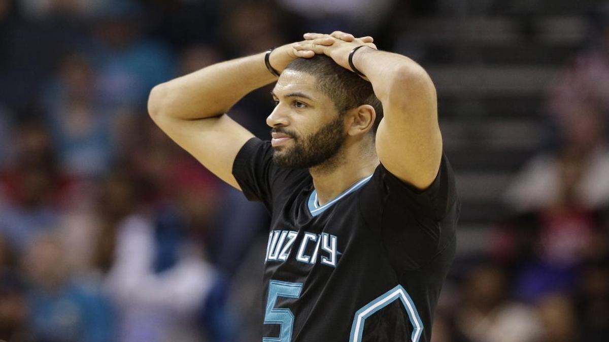 Nic Batum, whose Charlotte Hornets have lost nine of their past 10 games, has publicly guaranteed a win over Philadelphia Monday night.