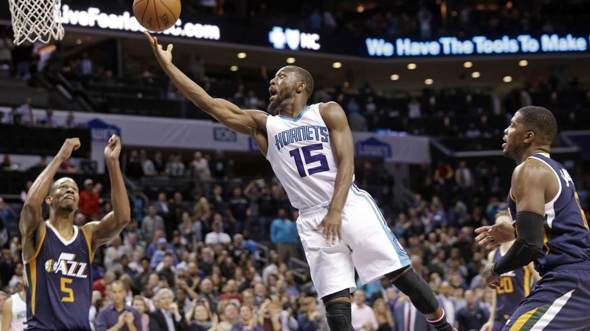 Charlotte Hornets guard Kemba Walker (15) is among the leading scorers in the NBA’s Eastern Conference, and has been dazzling so far in a 6-1 start.