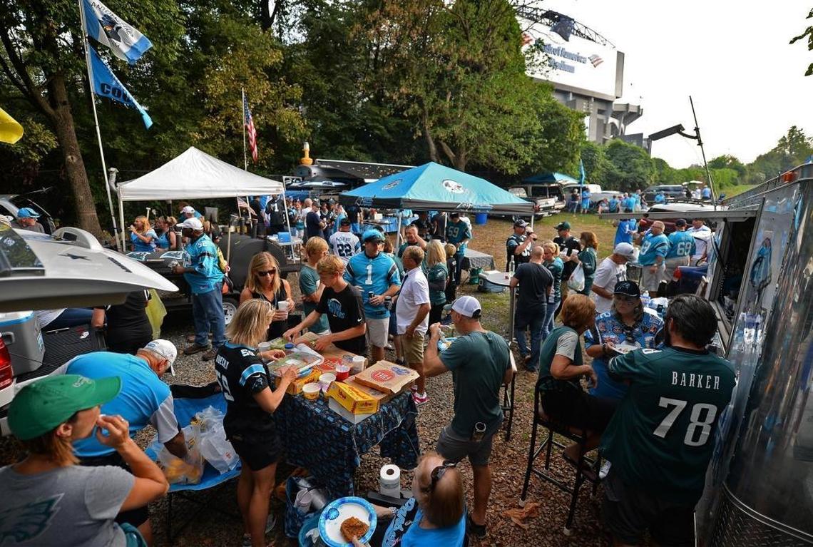 The tailgate scene before a Panthers home game is sometimes the best part of the whole day for Carolina fans. “Quite honestly, my favorite part of the game is the tailgating,” said John King, a Panthers PSL holder since 2003.