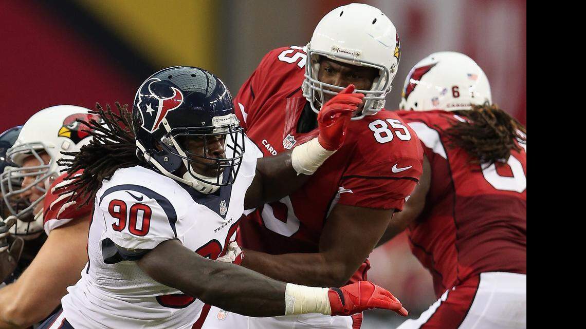 
The Panthers' first home game will be a big test for Carolina's offensive tackles, as J.J. Watt and Jadeveon Clowney (90), who is supposed to be healthy by then, come at Cam Newton from the corners. Still, there's a real chance here for Carolina to start the season 2-0.


