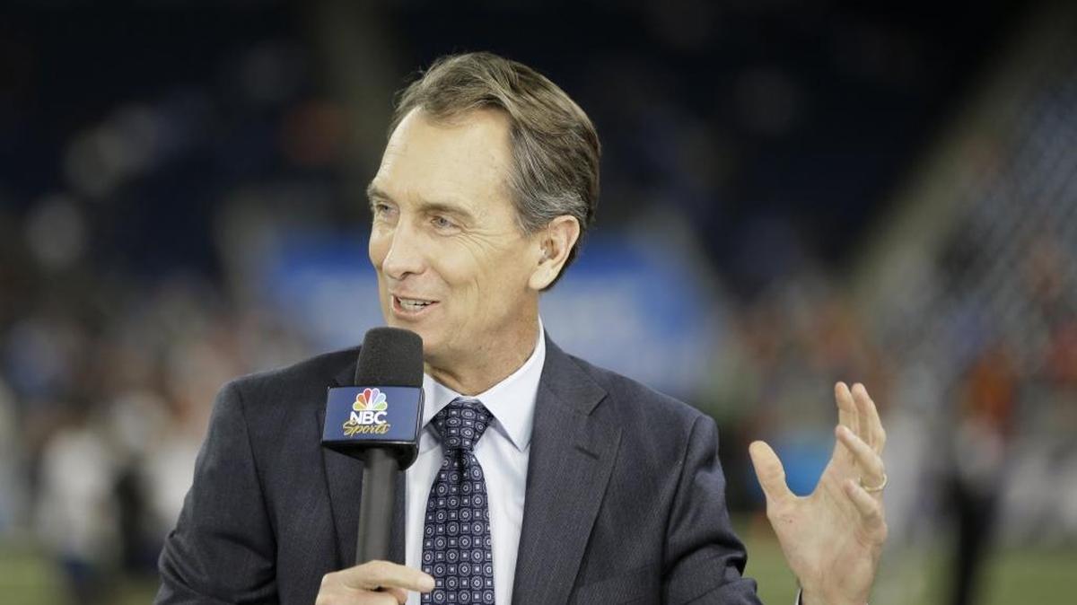 NBC Sports analyst Cris Collinsworth, who will call Sunday night’s Eagles-Panthers game, says Carolina is 5-0 in large part because of the “hidden gems” on its roster.
