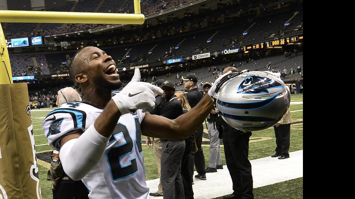 
Carolina Panthers secondary coach Steve Wilks believes cornerback Josh Norman (24) is on the verge of becoming an elite NFL defensive back.
