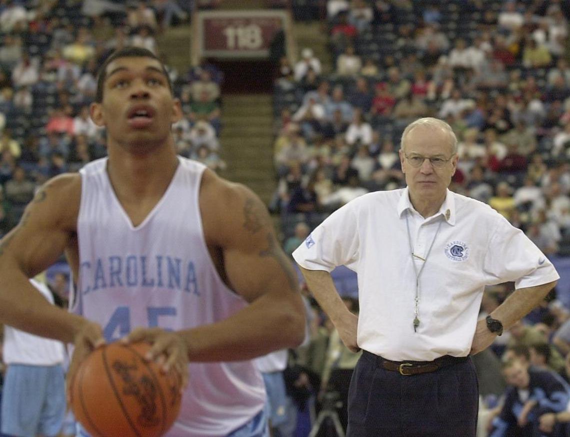 In 2000, before the Final Four, North Carolina coach Bill Guthridge kept a close eye on a freshman forward named Julius Peppers.