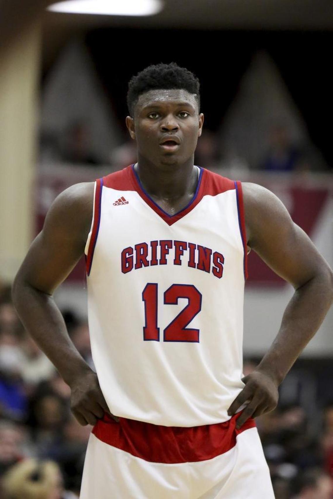Spartanburg Day's Zion Williamson is widely considered a “one-and-done” player with the rare combination of size, explosiveness and ballhandling ability.