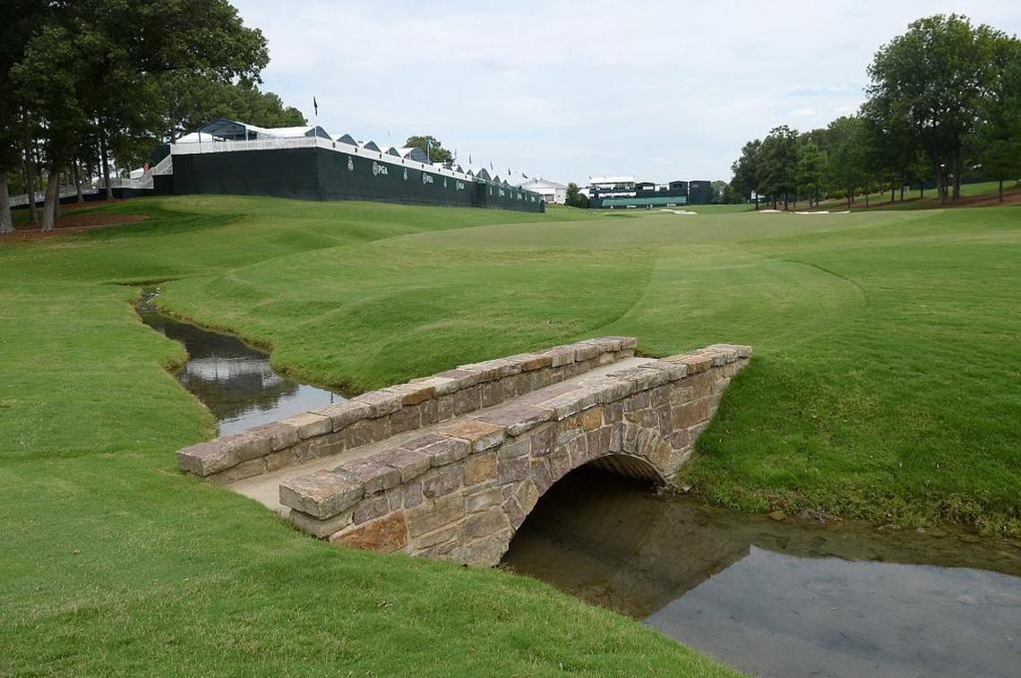 More grandstands lined the 18th fairway at the end of “The Green Mile” -- the 16th, 17th and 18th holes that should determine what player wins Charlotte’s first golfing major. While 30,000-35,000 fans usually attend a round of the Wells Fargo Championship, PGA officials expect more like 50,000 Thursday through Sunday at Quail Hollow Club.