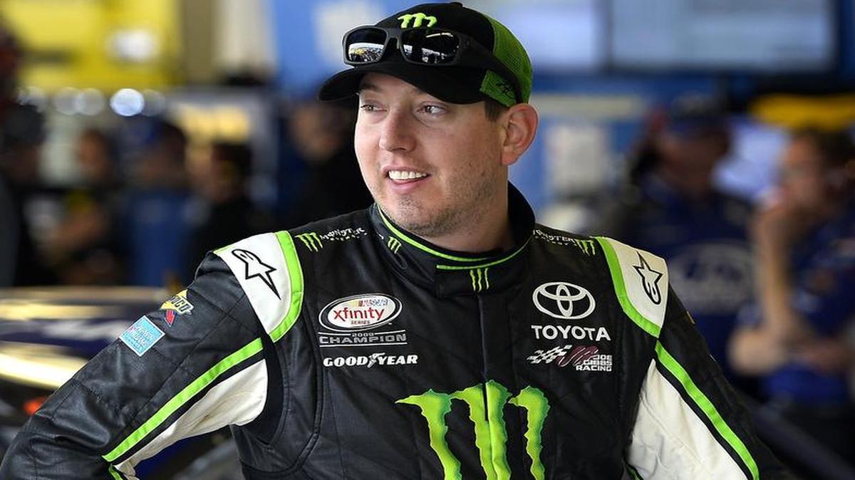 
NASCAR Sprint Cup Series driver Kyle Busch (18) hit an unprotected wall at Daytona International Speedway in February and broke multiple bones. It took him three months to return to racing. This photo was taken a few hours before Busch’s accident at Daytona on Feb. 21, which renewed calls for NASCAR to mandate “soft walls” in its top series.
