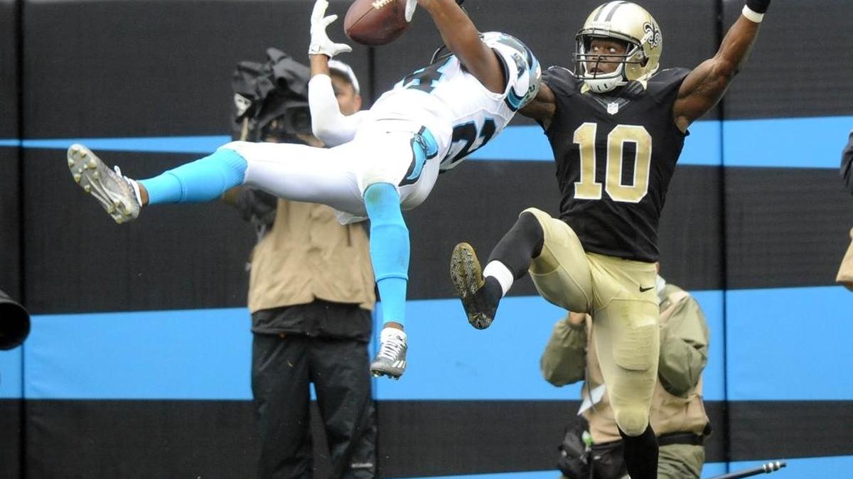 Carolina Panthers’ cornerback Josh Norman’s interception to save a victory against New Orleans Sept. 27 was the most popular pick among Panthers fans for top play of the season so far.