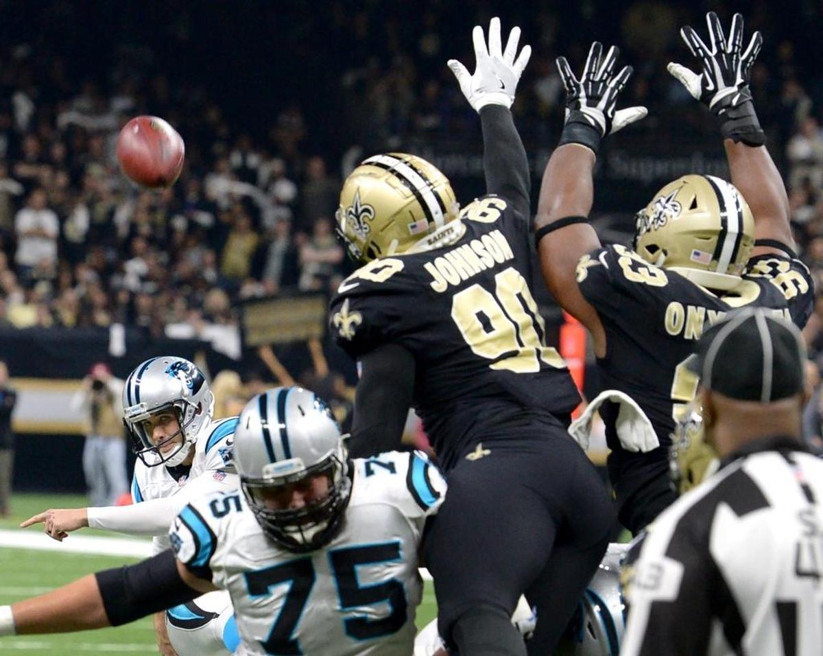 Carolina Panthers kicker Graham Gano hit a 58-yard field goal Sunday -- the longest in team history -- but missed this 25-yard chip shot that would have put Carolina ahead 3-0.