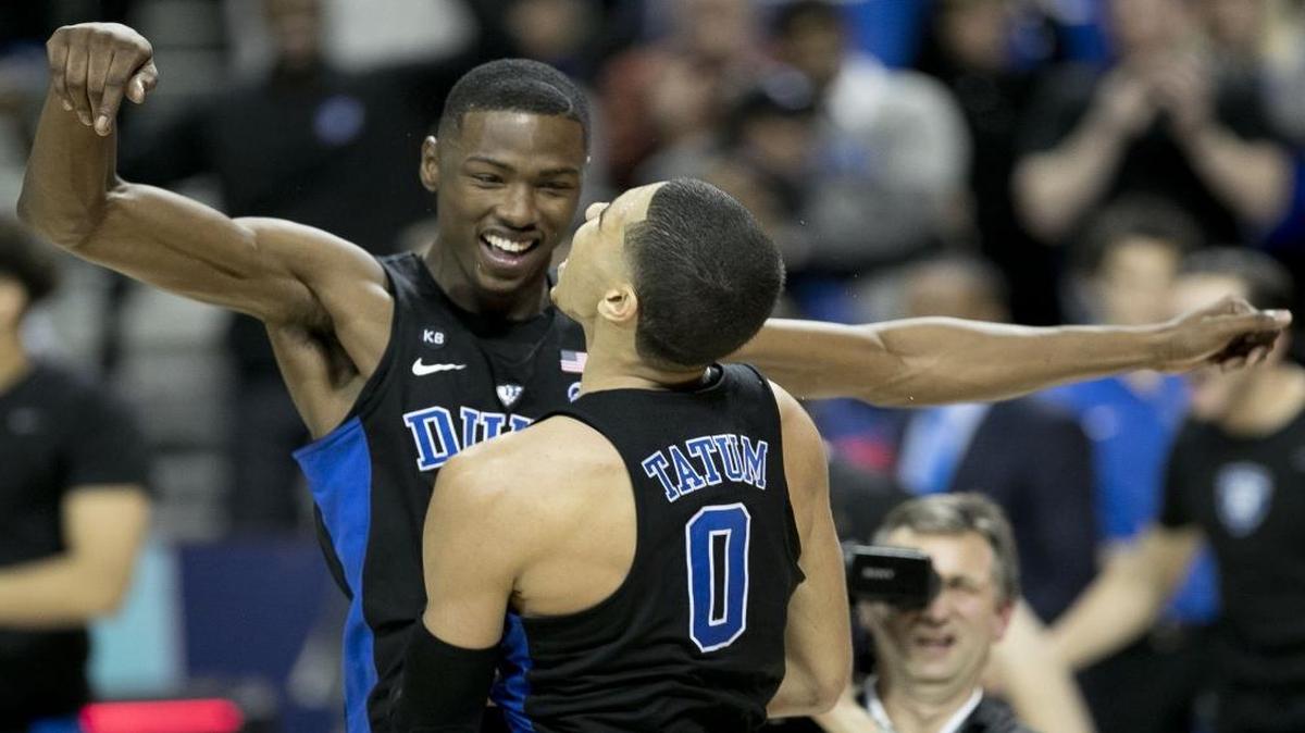 When they came to Duke, Harry Giles (1) was a more heralded prospect than Jason Tatum (0). Could he be the answer for the Charlotte Hornets?