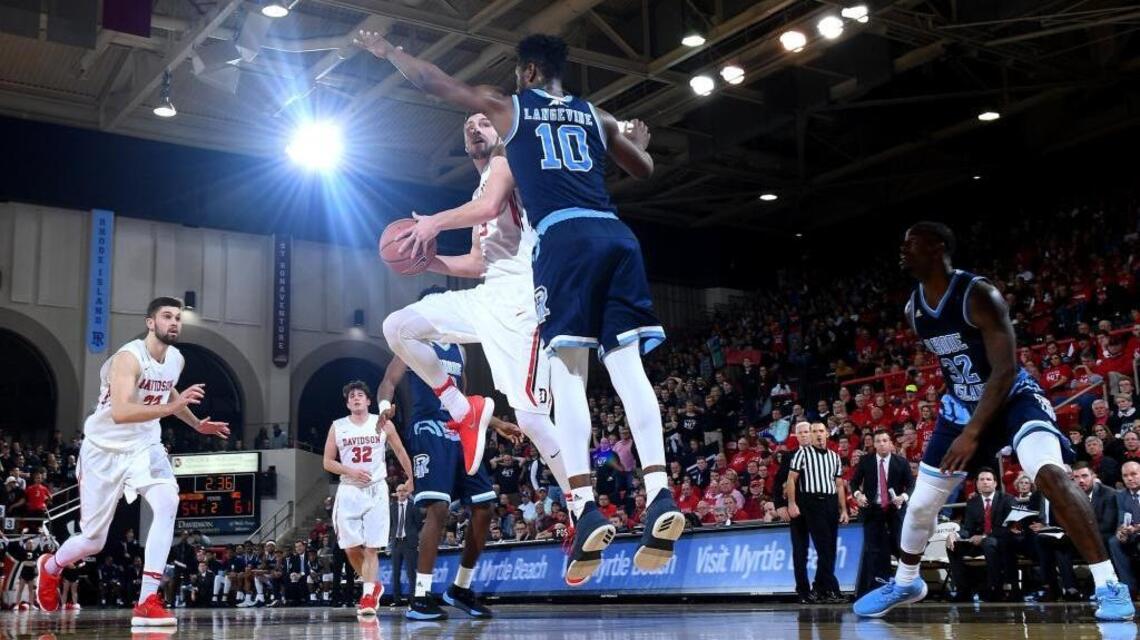 Davidson, college basketball without temps, played a game I was thankful to see