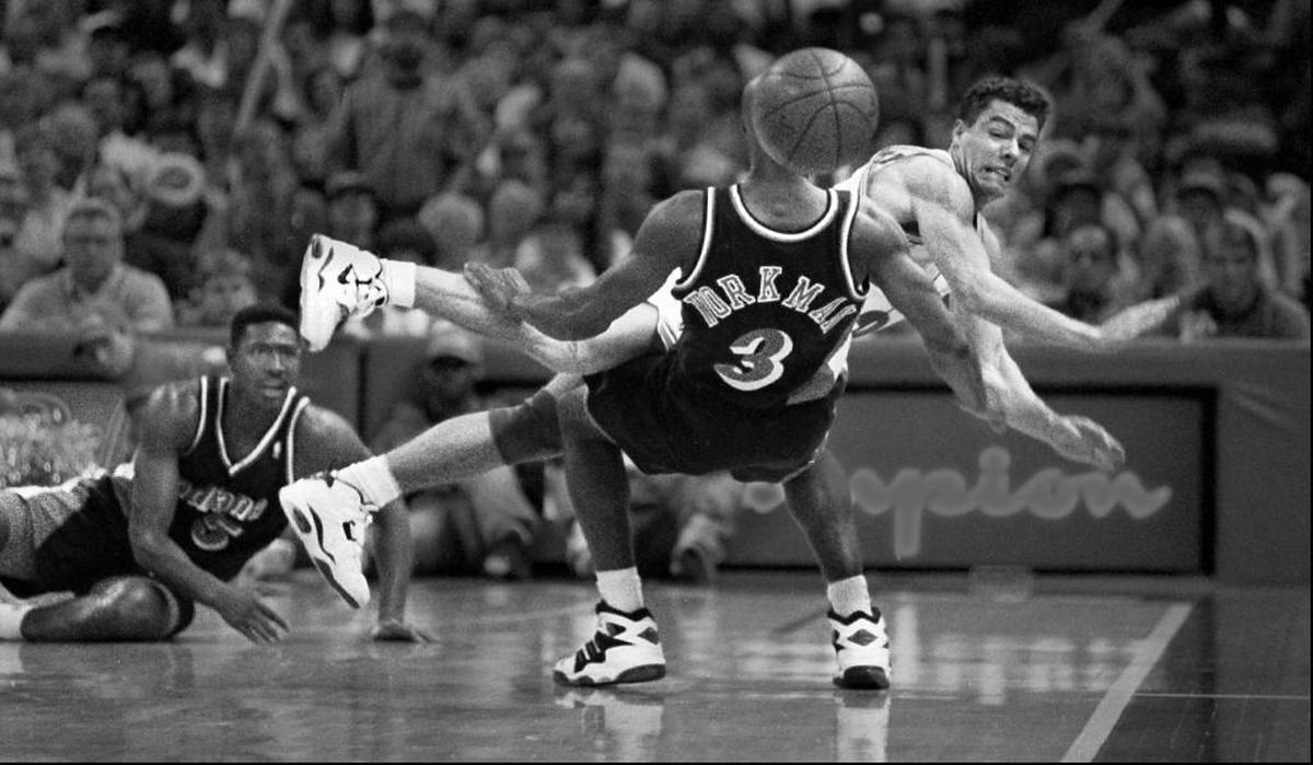 Virginia coach Tony Bennett played three seasons for the Charlotte Hornets. He was a point guard – aren’t all coaches? – and backed up Muggsy Bogues from 1992-95.