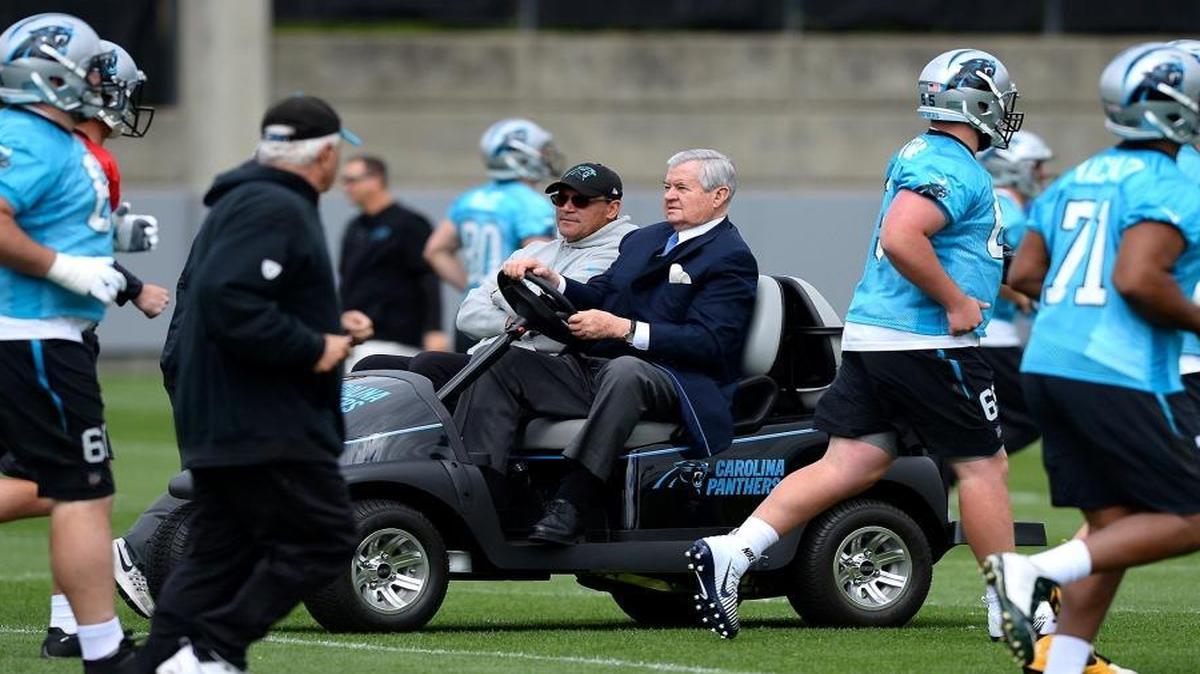Carolina Panthers owner Jerry Richardson’s relative silence with the media leaves a void, but he doesn’t care.