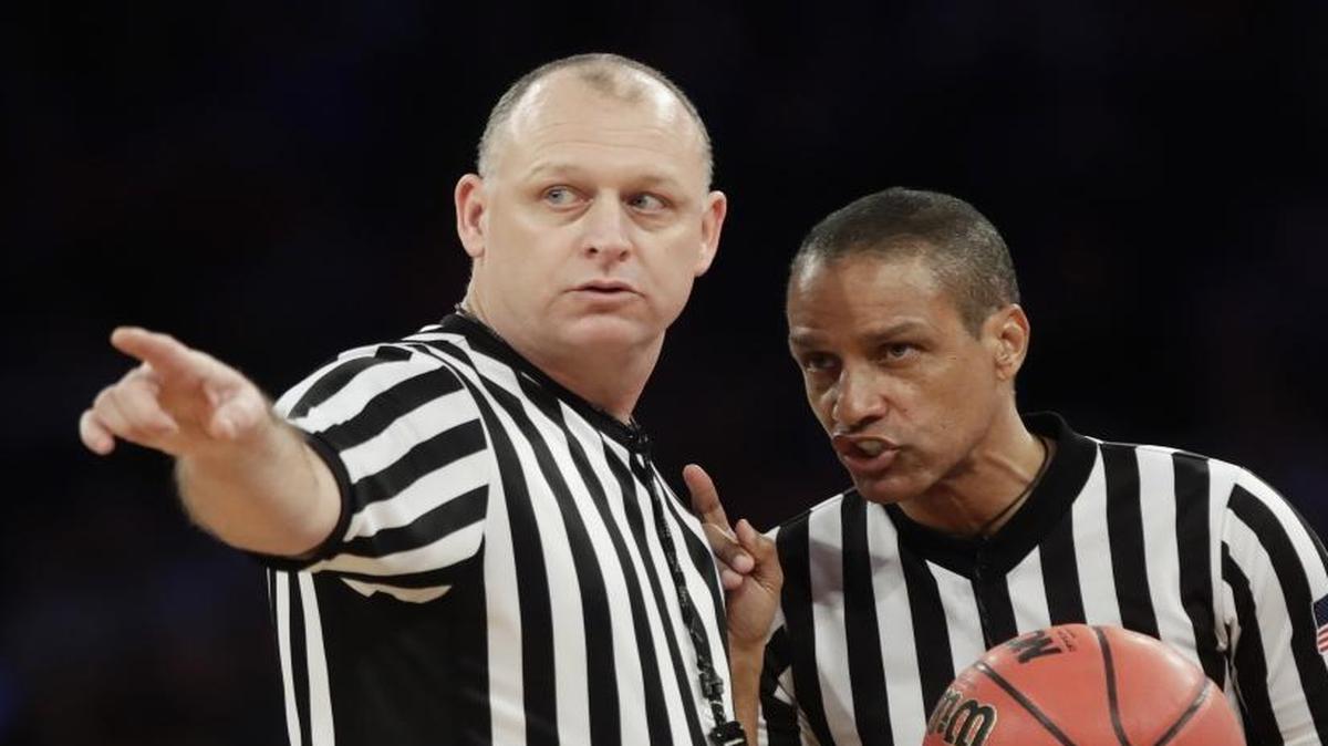 Officials, in college basketball or otherwise, make mistakes, but it takes a real loser to point at them as the reason your team lost.