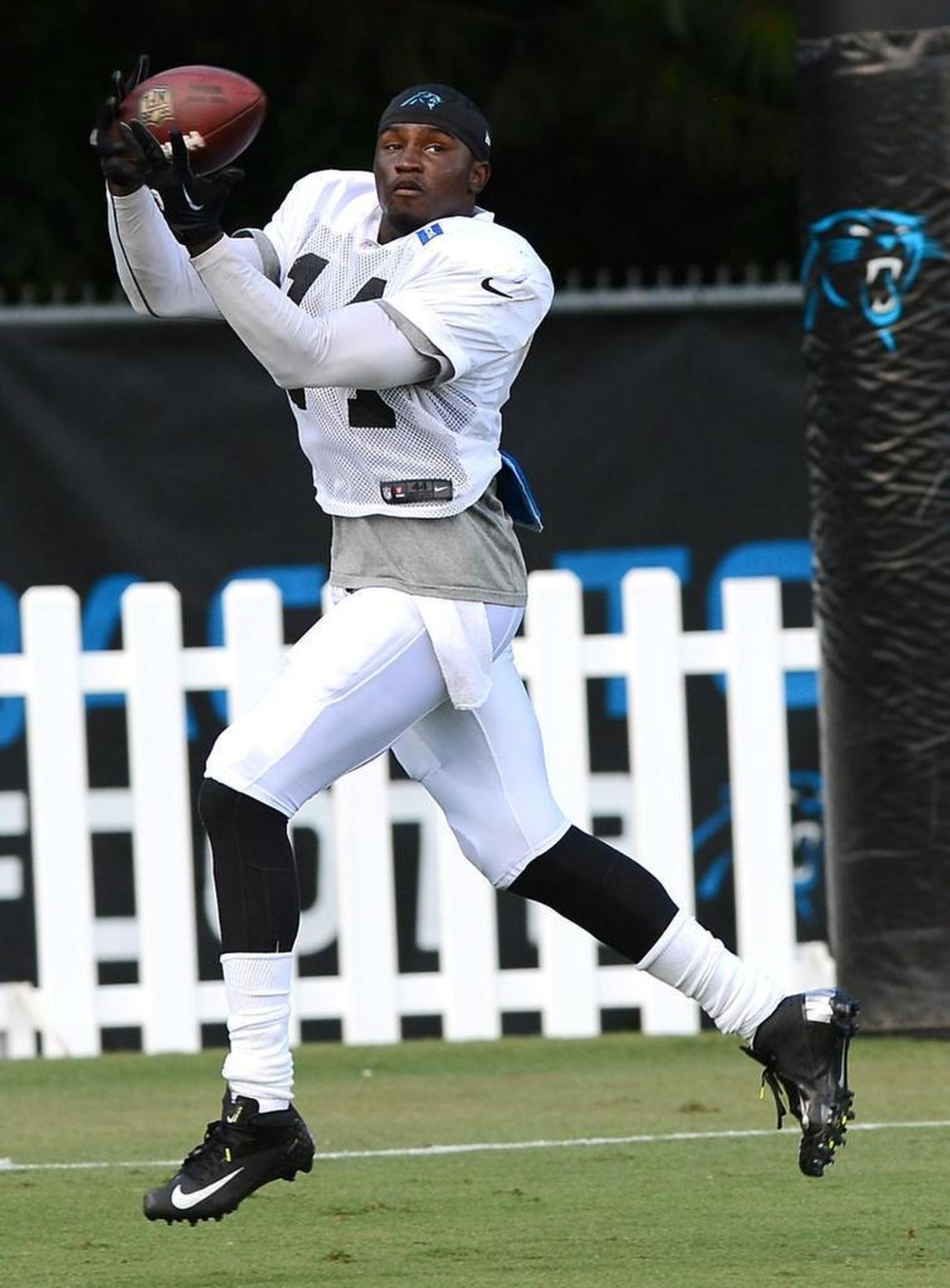 Armanti Edwards was a wide receiver and a punt returner for the Panthers from 2010-13 and later played wide receiver in the Canadian Football League, where he had much more success.