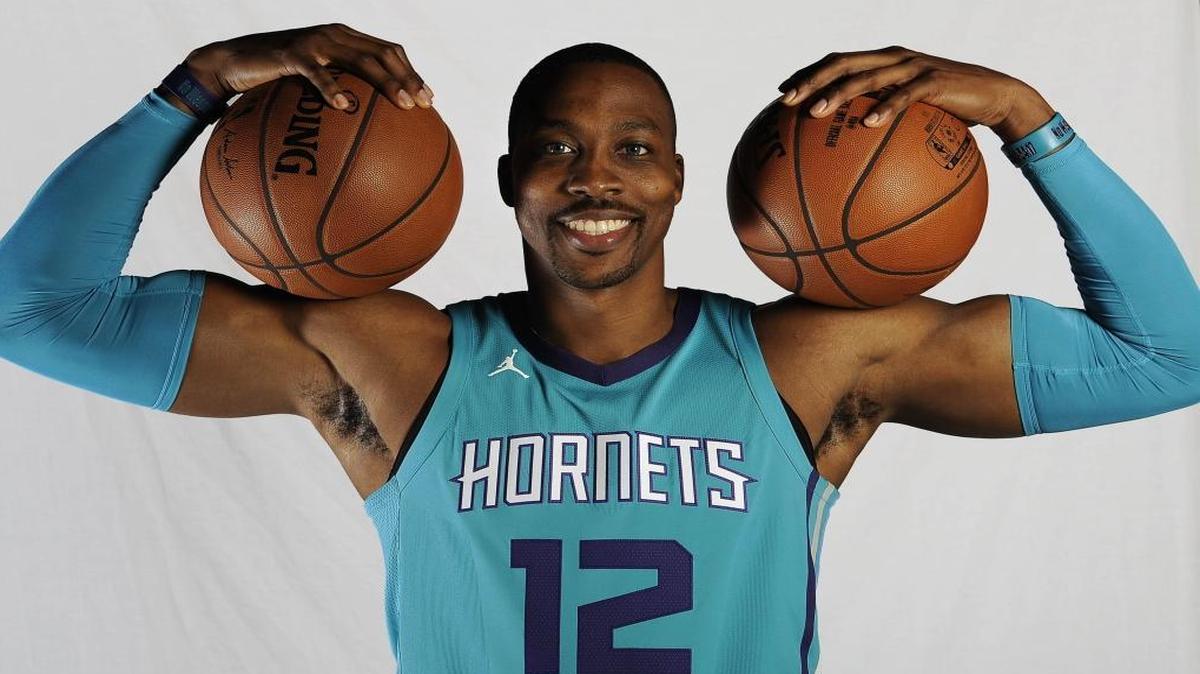 Dwight Howard brings the Charlotte Hornets a rim protector and a chance to improve this season. Oh, and something shiny and new for fans to be excited about.