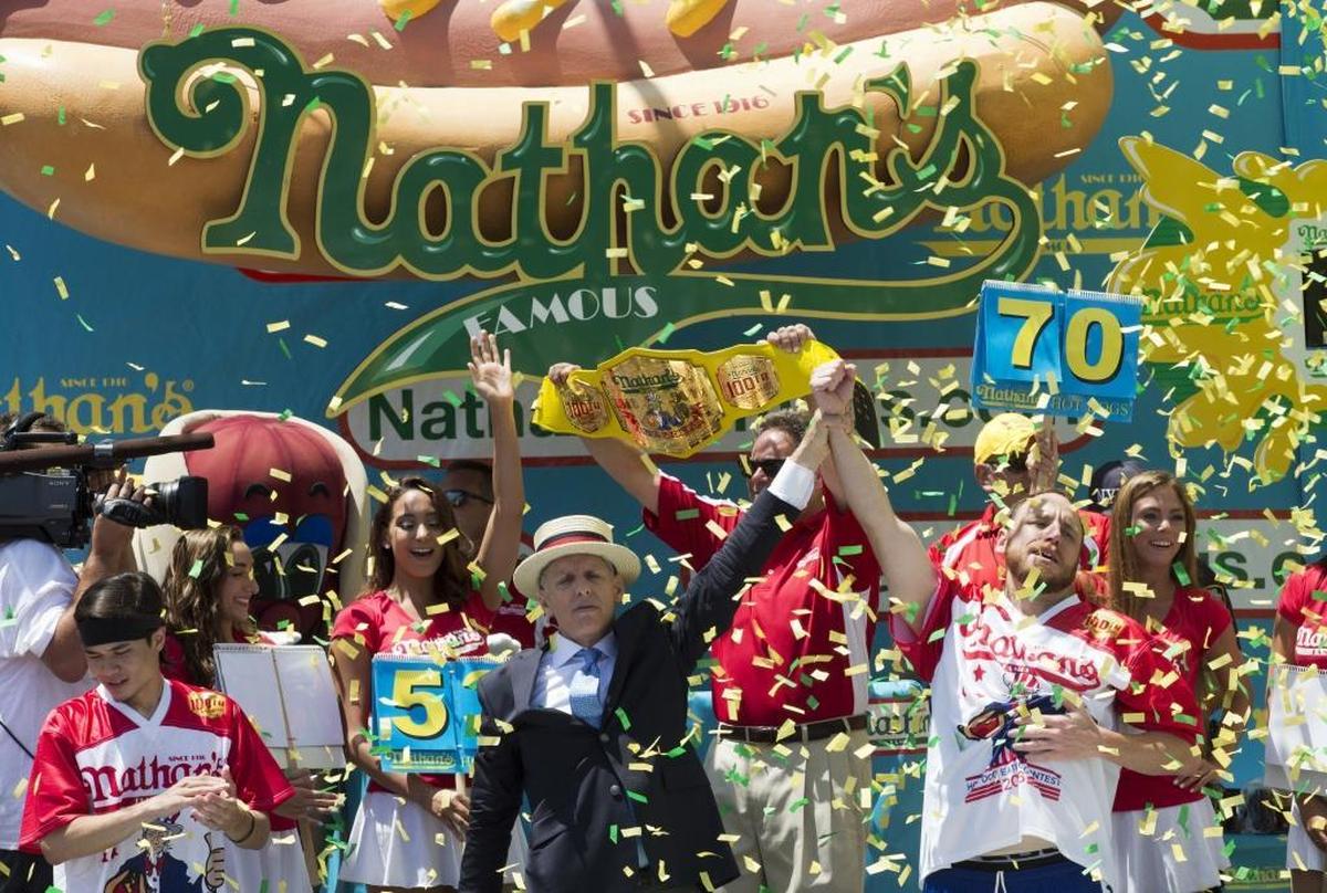 The Fourth of July wouldn’t be the same without Nathan’s Famous International Hot Dog Eating Contest on Coney Island. ESPN will televise the annual Brooklyn, New York event on Wednesday, July 4, 2018.