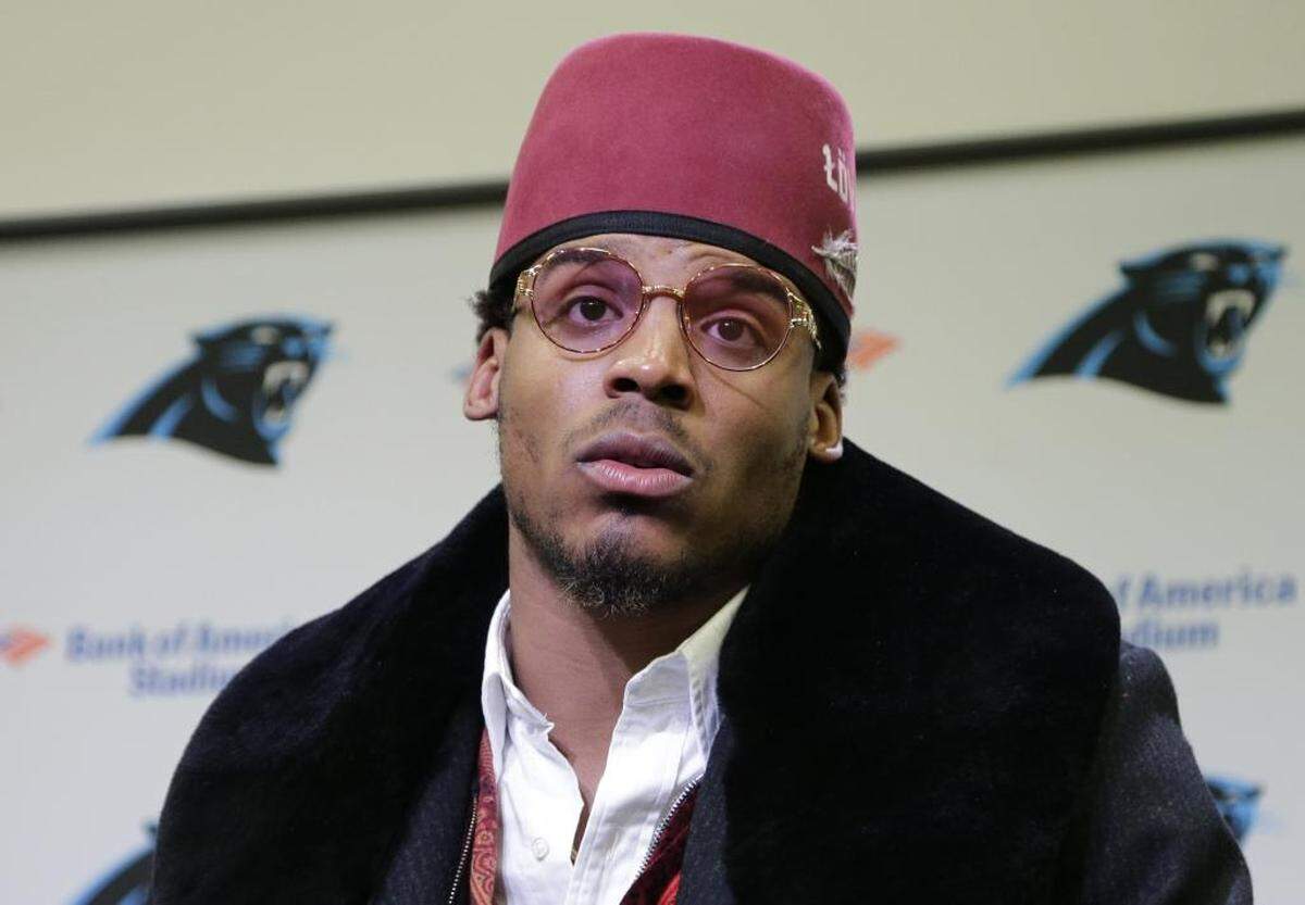 Carolina Panthers quarterback Cam Newton, above, and Oklahoma City Thunder guard Russell Westbrook care how they look. They don’t care how you think they look.