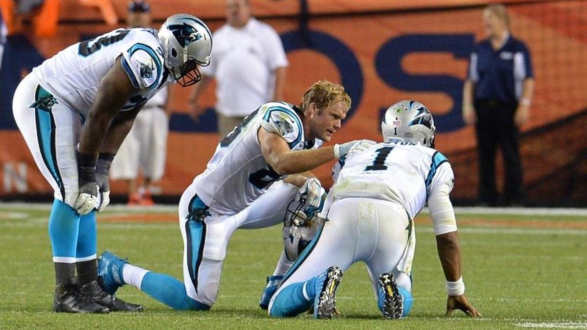 Carolina Panthers quarterback Cam Newton, then the reigning league MVP, took at least four helmet-to-helmet hits during a September 2016 loss to the Denver Broncos in a rematch of Super Bowl 50.