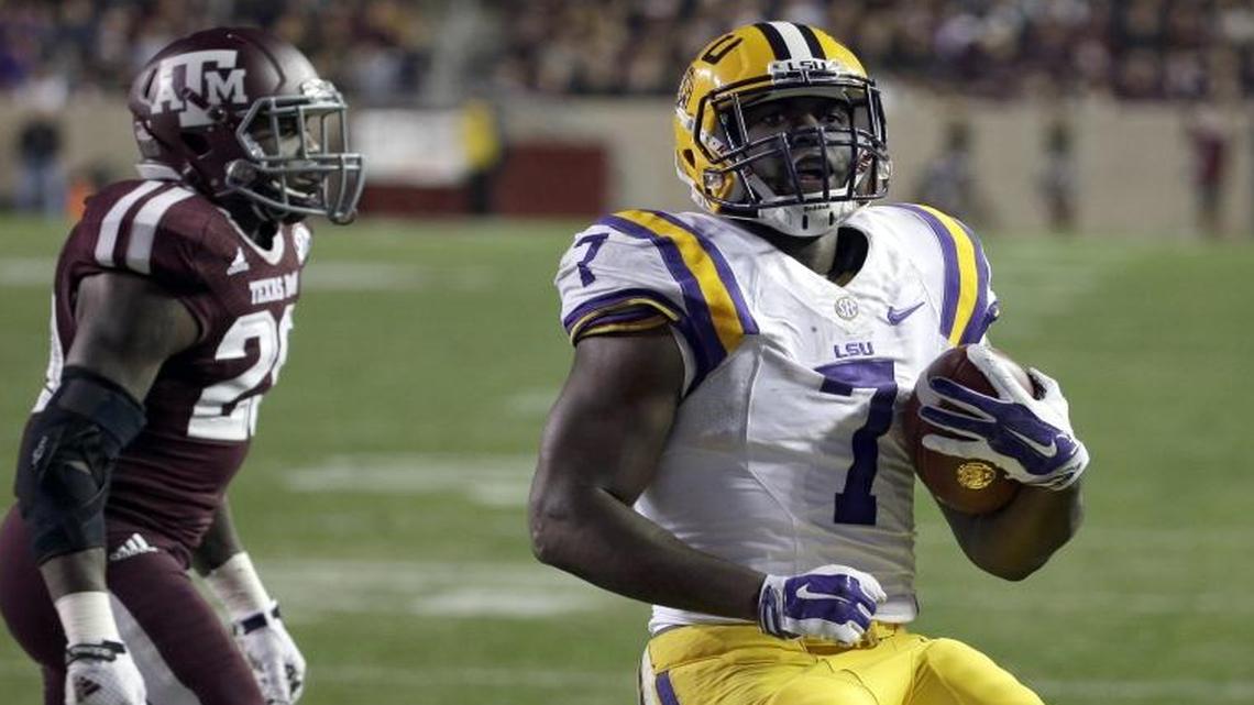 LSU running back Leonard Fournette (7) as a Carolina Panthers fixture for years? Sounds like a plan.