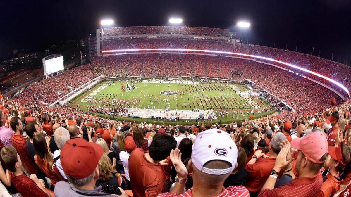 I don’t know if Georgia’s Sanford Stadium in Athens, Ga., is the best place to watch a college football game, but it’s close.