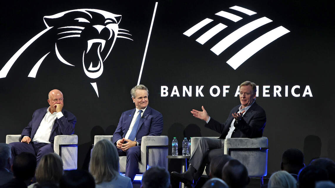 David Tepper playfully pitched a Charlotte Super Bowl. Roger Goodell responded