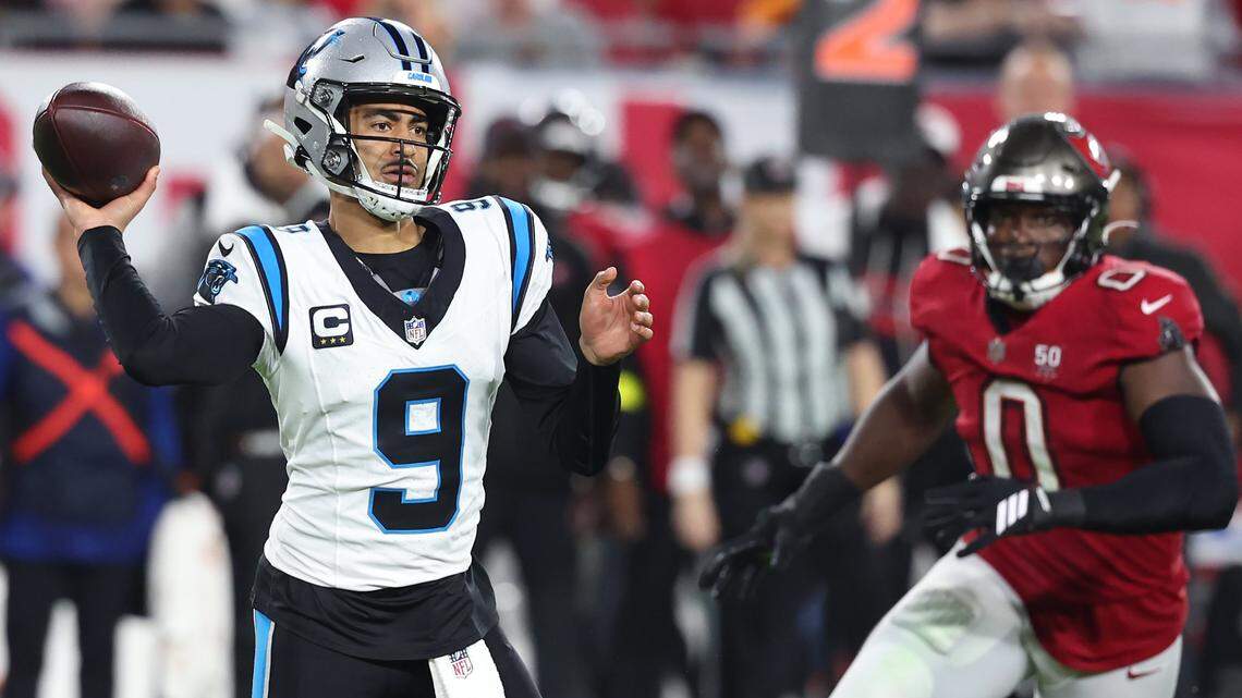 The one luxury and one unknown the Panthers have given QB Bryce Young this spring